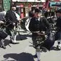 A bagpipe band, Connor Pass, Slea Head and Dingle, County Kerry, Ireland - 4th May 2008