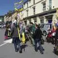 The end of the parade, Connor Pass, Slea Head and Dingle, County Kerry, Ireland - 4th May 2008