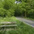 A bench somewhere, The BSCC Weekend Away, Thaxted, Essex - 10th May 2008