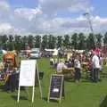 A crowded Parker's Piece, A New Bedroom, and The Cambridge County Show, Parker's Piece, Cambridge and Brome - 14th June 2008