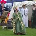 Maid Marion on microphone, A New Bedroom, and The Cambridge County Show, Parker's Piece, Cambridge and Brome - 14th June 2008