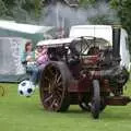 A mini traction engine ferries some kids around, A New Bedroom, and The Cambridge County Show, Parker's Piece, Cambridge and Brome - 14th June 2008