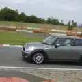 Driving the course in a Cooper S, Driving a Racing Car, Three Sisters Racetrack, Wigan, Lancashire - 24th June 2008