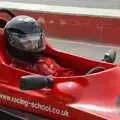 In the cokpit of a Formula Ford, Driving a Racing Car, Three Sisters Racetrack, Wigan, Lancashire - 24th June 2008