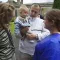 We bump into Christina and Liviu, Qualcomm at Alton Towers, Staffordshire - 29th June 2008