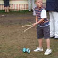 This lad looks like a 1940s photo, The Cambridge Folk Festival, and The BBs at Billingford, Cambridge and Norfolk - 19th August 2008