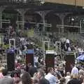 Assembled crowds and bet boards, A Day At The Races, Newmarket, Suffolk - 23rd August 2008