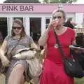 At the Pink Bar for more Pimms, A Day At The Races, Newmarket, Suffolk - 23rd August 2008