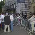 The crowds on King's Parade/Trumpington Street, A Brief Time in History: Stephen Hawking and the Corpus Christi Clock, Benet Street, Cambridge - 19th September 2008