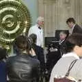 John Taylor and Stephen Hawking, A Brief Time in History: Stephen Hawking and the Corpus Christi Clock, Benet Street, Cambridge - 19th September 2008