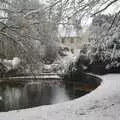 A picturesque scene from the gardens of the Cornwallis Hotel, Snow Days, Brome, Suffolk - 22nd November 2008