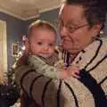 Fred gets a cuddle with Grandma, Fred in Blackrock, Dublin, Ireland - 6th December 2008