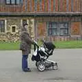 Isobel and The Boy outside the Aldeburgh Moot Hall, Aldeburgh Lifeboats with The Old Chap, and a Night at Amandines, Diss, Norfolk - 1st March 2009