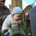 Fred bounces around, A Trip to Orford Castle, Suffolk - 14th March 2009