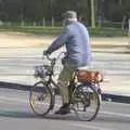 An old dude on a bicycle, A Day Trip to Brussels, Belgium - 5th April 2009