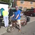 The tandem is ready to go, The BSCC Weekend Away Ride, Lenham, Kent - 16th May 2009