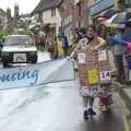 People dressed as houses, Diss Carnival Procession, Diss, Norfolk - 21st June 2009