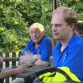 Colin looks over in the Delapole beer garden, The BSCC at Wingfield, and The BBs at New Buckenham, Norfolk - 3rd July 2009