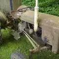 A derelict tractor, The Brome Village Fête, Brome, Suffolk - 4th July 2009