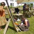 Fred tries to Splat the Rat, The Brome Village Fête, Brome, Suffolk - 4th July 2009