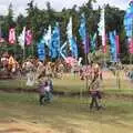 Flags in the children's area, The Latitude Festival, Henham Park, Suffolk - 20th July 2009