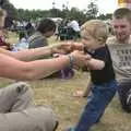 Isobel plays with Fred, The Latitude Festival, Henham Park, Suffolk - 20th July 2009