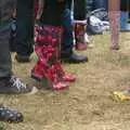 A collection of welly boots, The Latitude Festival, Henham Park, Suffolk - 20th July 2009