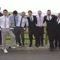 The wedding lads, Julie and Cameron's Wedding, Ballintaggart House, Dingle - 24th July 2009