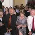 A packed room, Julie and Cameron's Wedding, Ballintaggart House, Dingle - 24th July 2009