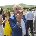 A photo of a photo, Julie and Cameron's Wedding, Ballintaggart House, Dingle - 24th July 2009