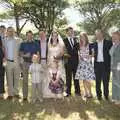 A group wedding photo, Julie and Cameron's Wedding, Ballintaggart House, Dingle - 24th July 2009