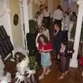 The guests file out of the reception, Julie and Cameron's Wedding, Ballintaggart House, Dingle - 24th July 2009