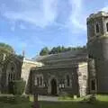 The Church of St. Mary in Brome, Sis and Matt Visit, and the Kittens Are Let Out, Brome, Suffolk - 21st August 2009