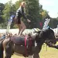 Riding like a Cossack, The Eye Show and the Red Arrows, Palgrave, Suffolk - 31st August 2009