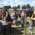 A bunch of children see the Jive ponies, The Eye Show and the Red Arrows, Palgrave, Suffolk - 31st August 2009