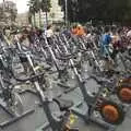 Massed exercise bikes, A Postcard From Palmanova, Mallorca, Spain - 21st September 2009