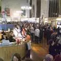 Beer-drinking throngs in Blackfriar's Hall, The Norfolk and Norwich CAMRA Beer Festival, and Apple Picking, Norfolk and Suffolk - 26th October 2009