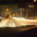 Huntingdon Road in the snow, A Qualcomm Christmas and Festive Snow, Hotel Felix, Cambridge - 17th December 2009