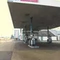 The forecourt of Mendlesham Group Fuels, A Derelict Petrol Station, Brockford Street, Suffolk - 7th February 2010