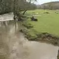 A full up Dartmoor river, Easter in Chagford and Hoo Meavy, Devon - 3rd April 2010