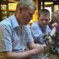 Bill, Phil, Colin and Jill at dinner, The BSCC Weekend Away, Buckden, St. Neots, Huntingdonshire - 15th May 2010