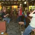 Gov waves from the bar, Pre-Wedding Beers at The Swan, Brome, Suffolk - 19th June 2010