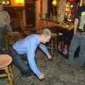 Mikey does wierd things on the floor, Pre-Wedding Beers at The Swan, Brome, Suffolk - 19th June 2010
