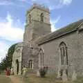 The church of St. Nicholas, Oakley, Clive and Suzanne's Wedding, Oakley and Brome, Suffolk - 10th July 2010