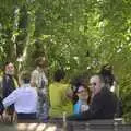 Driving up the Cornwallis's drive, Clive and Suzanne's Wedding, Oakley and Brome, Suffolk - 10th July 2010