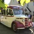 The lovely 1950s 'Memory Lane' bus, Clive and Suzanne's Wedding, Oakley and Brome, Suffolk - 10th July 2010