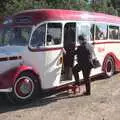 The bus loads up for the return, Clive and Suzanne's Wedding, Oakley and Brome, Suffolk - 10th July 2010