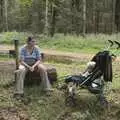 Isobel and Fred in Thetford Forest, The BSCC at Mellis, and a Campervan Trip, Great Hockham, Norfolk - 15th August 2010