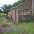 A derelict 1940s building, Yaxham, Camping with Trains, Yaxham, Norfolk - 29th August 2010