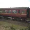 Mark 1 coaches go past, Camping with Trains, Yaxham, Norfolk - 29th August 2010